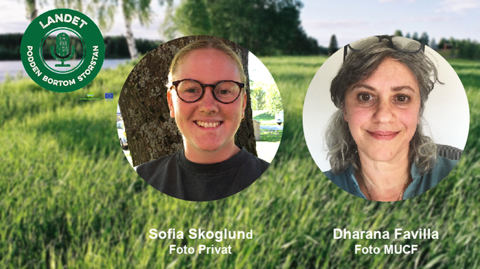 Dharana Favilla, utvecklingsledare Myndigheten för Ungdoms- och Civilsamhällesfrågor (MUCF) och Sofia Skoglund, projektledare för ”Lesbisk plats”, föreningen Lesbisk Makt