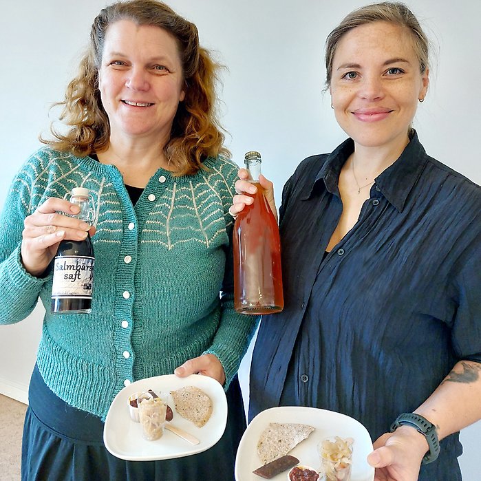 Hanna Tunberg och Emma Serner, Långmyre vineri.