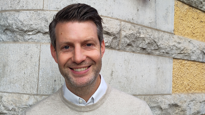 Porträttbild på Markus Langeland.