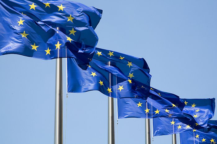 EU-flaggor.